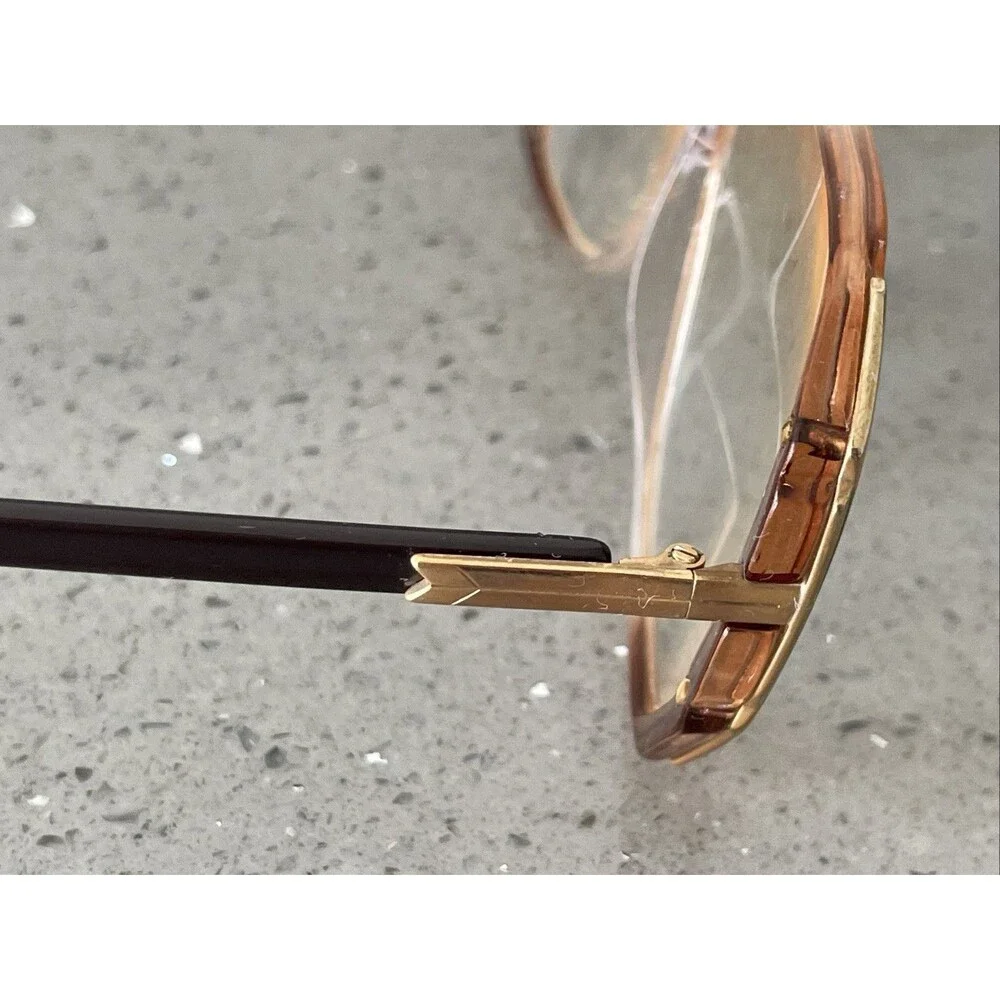 Silhouette SPX M 1201 /20 C 1287 56/13/135 Brown Eyeglasses Frames Only Austria